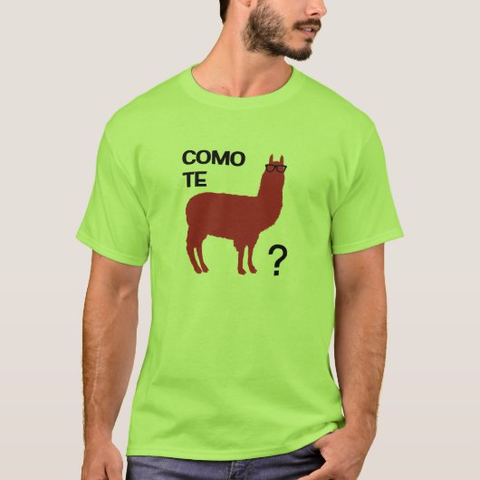 Como Te Lama T-Shirt (Vorderseite)