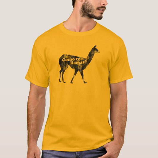 Como te Lamas? T-Shirt (Vorderseite)
