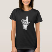 Como te Llama Funny Llama Spanisch T-Shirt (Vorderseite)