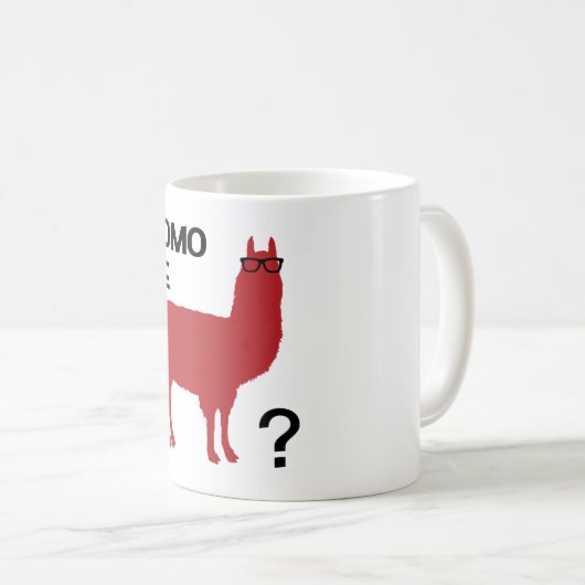Como Te Llama Kaffeetasse (VorderseiteRechts)