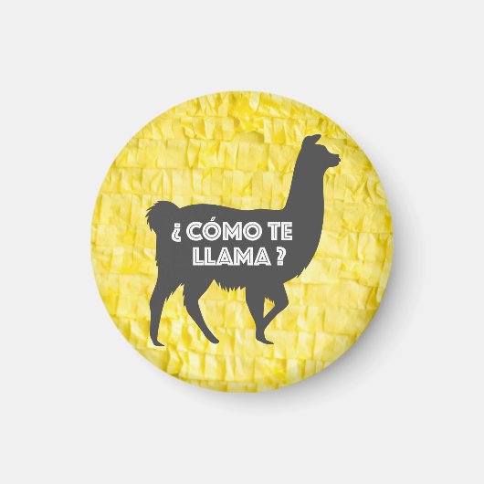 Como Te Llama Magnet (Vorne)