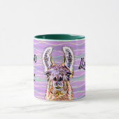 Como te llamas Colorful Llama Tassen Cup (Zentrum)