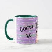 Como te llamas Colorful Llama Tassen Cup (Links)