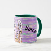 Como te llamas Colorful Llama Tassen Cup (VorderseiteRechts)