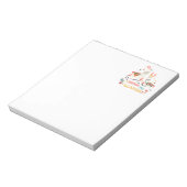 Como te Llamas. Funny Spanish Word Spaß. Notizblock (Rotiert)