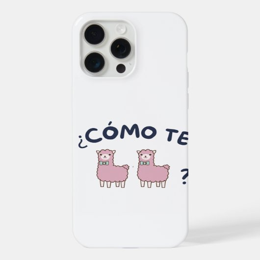 Como te llamas iPhone hülle (Rückseite)