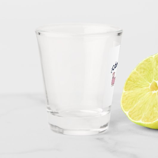 Como te llamas schnapsglas (Links)