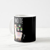 Como Te Llamas Student Spanischer Lehrer Bilingual Kaffeetasse (Vorderseite Links)