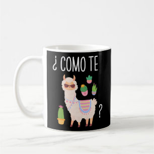 Como Te Llamas Student Spanischer Lehrer Bilingual Kaffeetasse