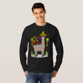 Como Tte Llamas Mexican Hat Happy Cinco De Mayo T-Shirt (Vorne ganz)