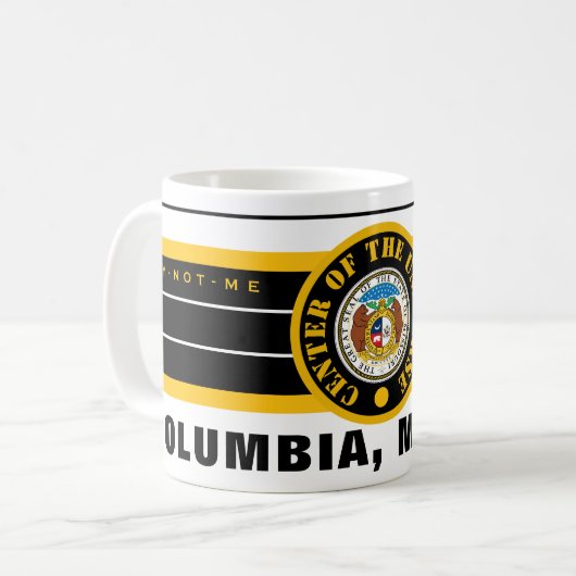 COMOCOU COLUMBIA, MISSOURI (COU) KAFFEETASSE (Vorderseite Links)