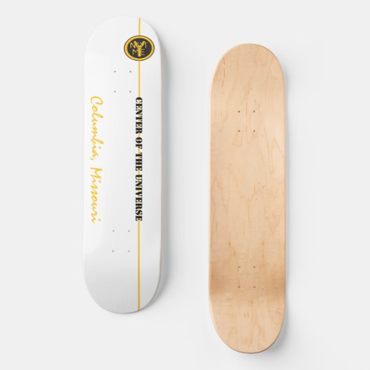 COMOCOU COLUMBIA, MISSOURI (COU) SKATEBOARD (Vorderseite)
