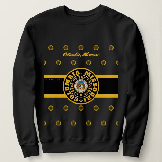COMOCOU COLUMBIA, MO (COU) 2 SWEATSHIRT (Design vorne)