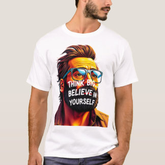 Comoda Playera Con Hermoso Mensaje Motivador T-Shirt