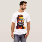 Comoda Playera Con Hermoso Mensaje Motivador T-Shirt (Vorne ganz)