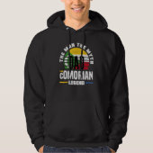 Comorian Comoros Comorian Flag Fathers Day Hoodie (Vorderseite)