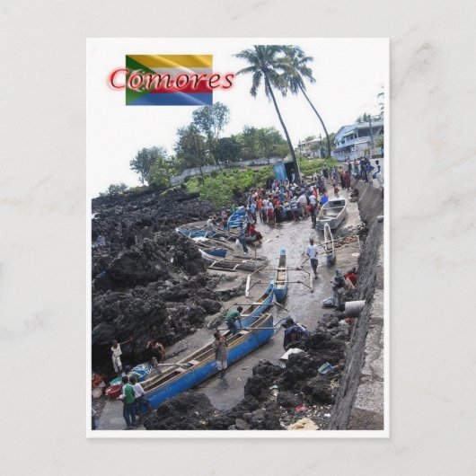 Comoros - Panorama - Postkarte (Vorderseite)