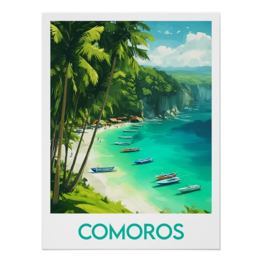 Comoros Poster (Vorderseite)