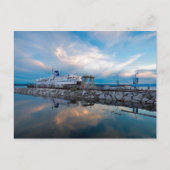 Comox Ferry Postkarte (Vorderseite)