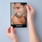 Comp Cards - Modellmodellierung der Composite-Comp Flyer (Handgriff)