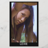 Comp Cards - Modellmodellierung für Composite Comp Flyer (Vorne)