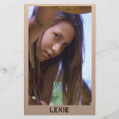 Comp Cards - Modellmodellierung für Composite Comp Flyer (Vorne)