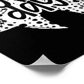Comp Day Dalformation Coquette Bow Competition Day Poster (Ecke)