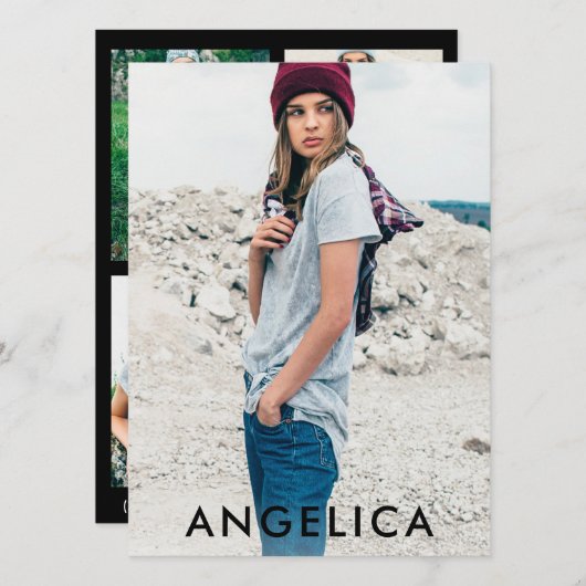 Comp-Karte des Modellführers - 3 Foto hinten - Sch (Vorne/Hinten)