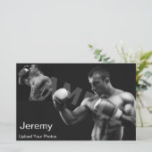 Comp-Karte für männliche Hauptakteure (Stehend Vorderseite)