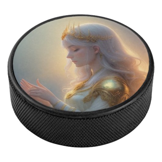 Compact and sleek puck, designed for seamless  eishockey puck (3/4)