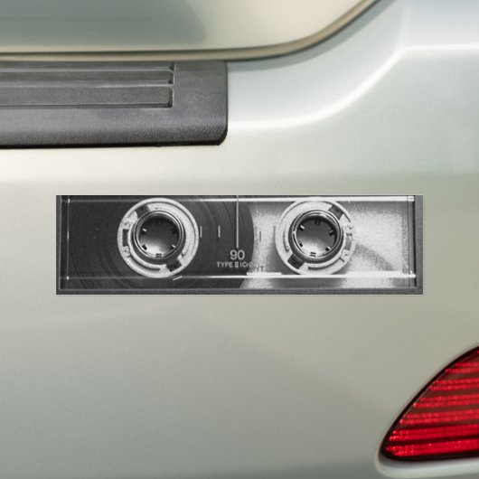 Compact Cassette Autoaufkleber (Auf Auto)