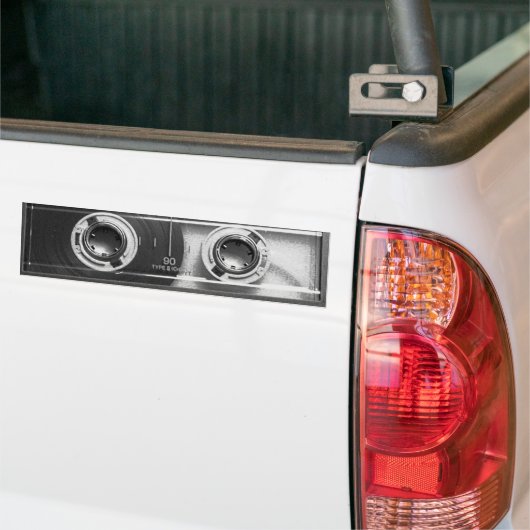 Compact Cassette Autoaufkleber (Auf Lkw)