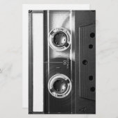 Compact Cassette Briefpapier (Vorne/Hinten)