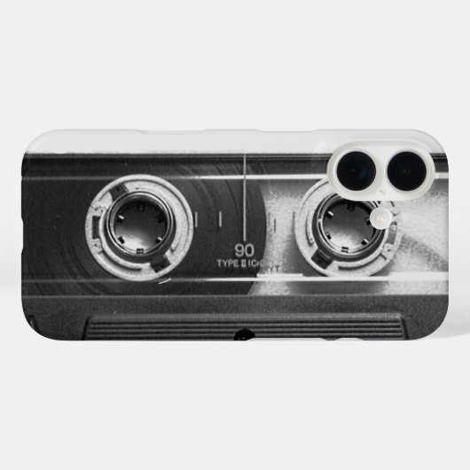 Compact Cassette Case-Mate iPhone Hülle (Rückseite (Horizontal))