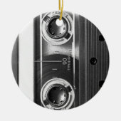Compact Cassette Keramik Ornament (Vorne)