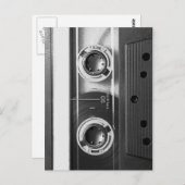 Compact Cassette Postkarte (Vorne/Hinten)