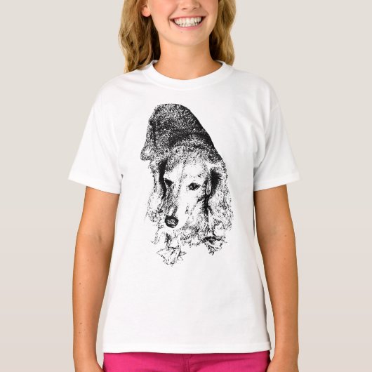 Compact. Committed. – Dachshund Ink T-Shirt (Vorderseite)