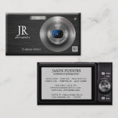 Compact Digital Camera Beruflich Fotograf Visitenkarte (Vorne/Hinten)