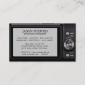 Compact Digital Camera Beruflich Fotograf Visitenkarte (Rückseite)