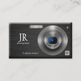 Compact Digital Camera Beruflich Fotograf Visitenkarte