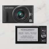 Compact Digital Camera Fotograf Business Card Visitenkarte (Vorne/Hinten)