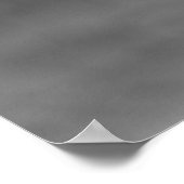 COMPACT FOTO BACKDROP - Grauer Nebel Poster (Ecke)