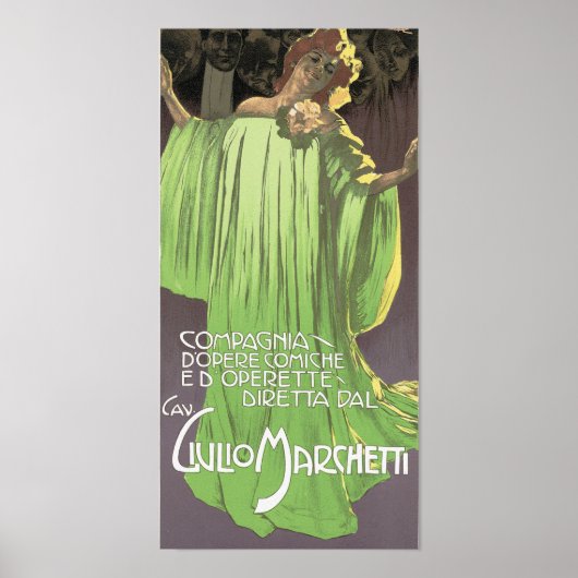 Compagnia d'Opere Comiche Poster (Vorne)
