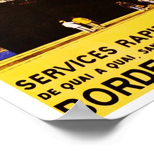 Compagnie De Navigation Sud Atlantique Poster (Ecke)