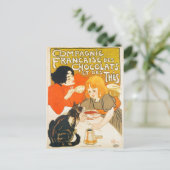 Compagnie Française des Chocolats et des Thès - Postkarte (Stehend Vorderseite)