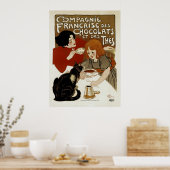 Compagnie Francaise des Chocolats Poster (Küche)