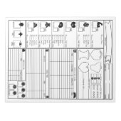Companion Character Sheets Notizblock (Vorderseite)