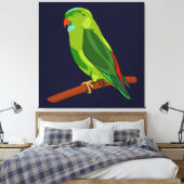 Companion Nr. 7 - Vollfarbigkeit Leinwanddruck (Insitu (Schlafzimmer))