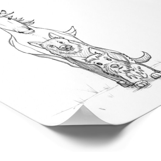 Companion Totem Poster (Ecke)