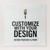 Company Branded Custom Minimalist Personalized Puzzle (Vertikal)
